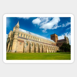 The Cathedral in Saint Albans Sticker